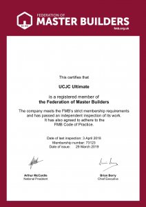 UCJC Ultimate - Inspection Certificate FMB Certification- UCJC Ultimate